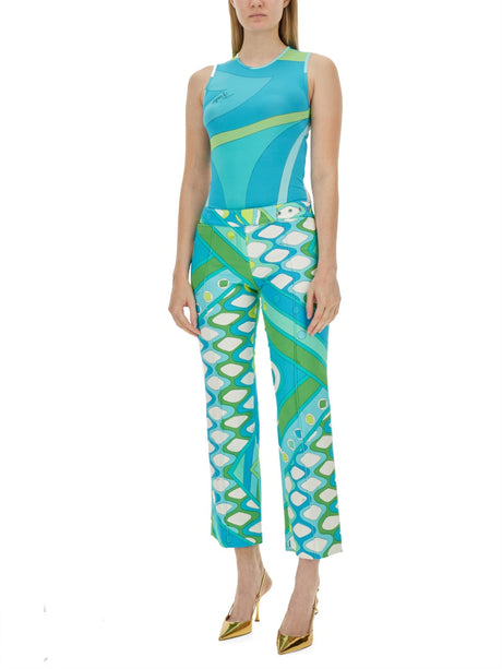 EMILIO PUCCI Gabardine Pants - Size 40 IT