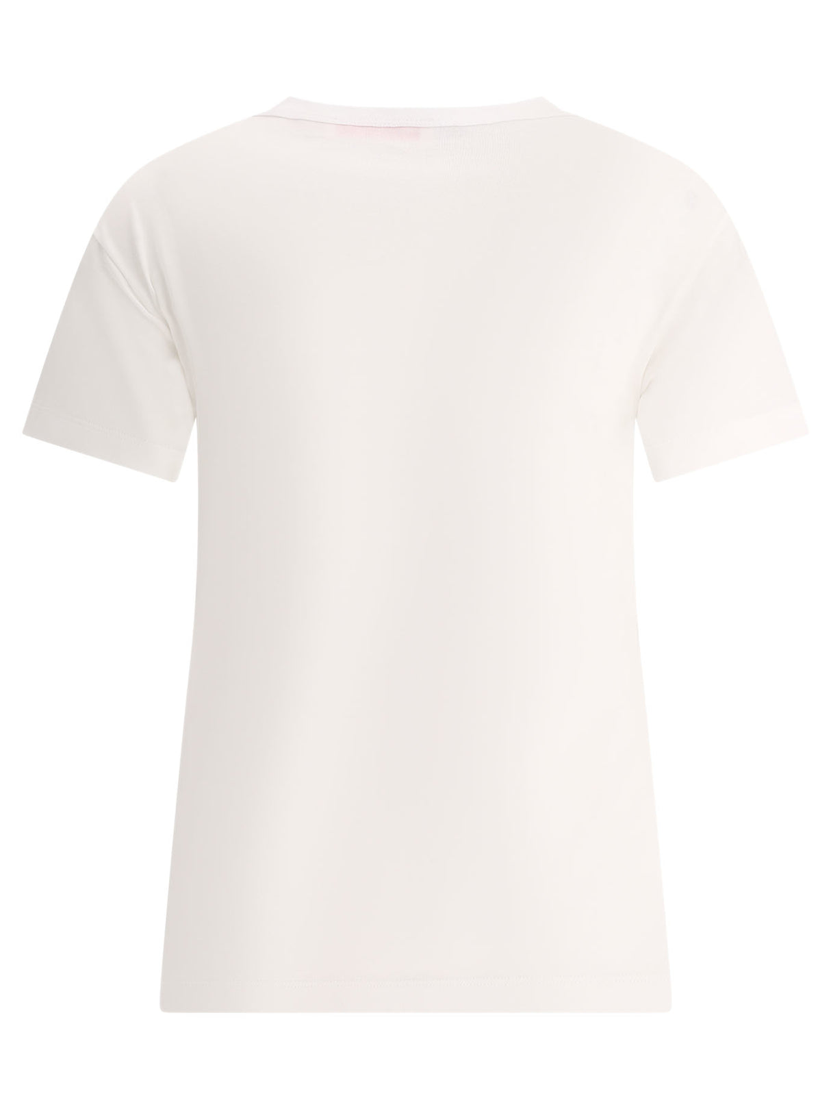 EMILIO PUCCI Elegant White Cotton Logo Tee