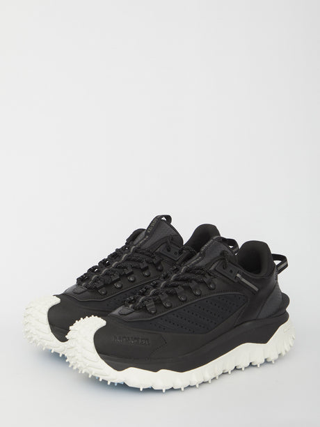 MONCLER Trendy Black Low Top Sneakers for Men - FW23 Collection