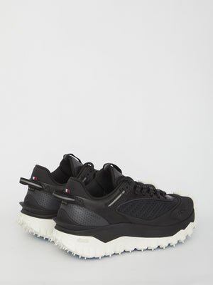 MONCLER Trendy Black Low Top Sneakers for Men - FW23 Collection