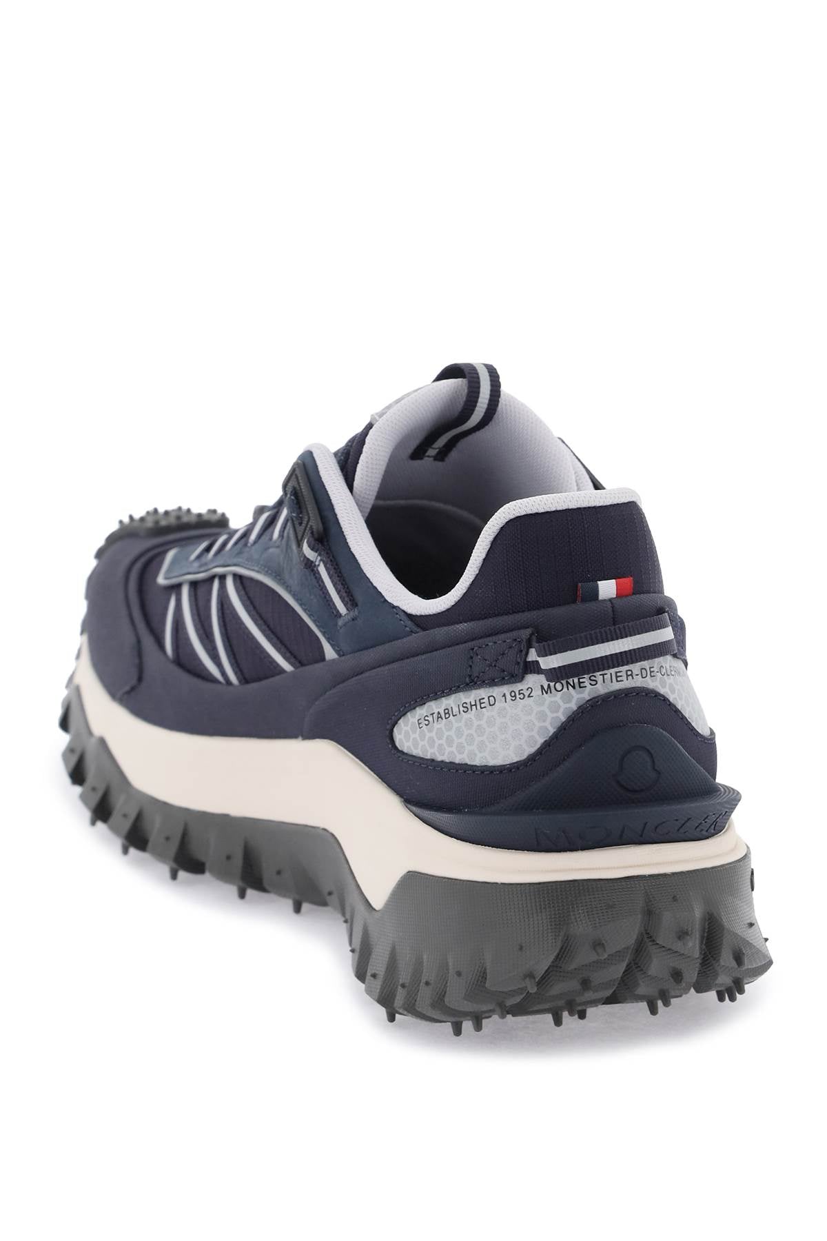 Giày Sneakers Blue kỹ thuật nam với lót Ortholite và đế cao su Vibram
