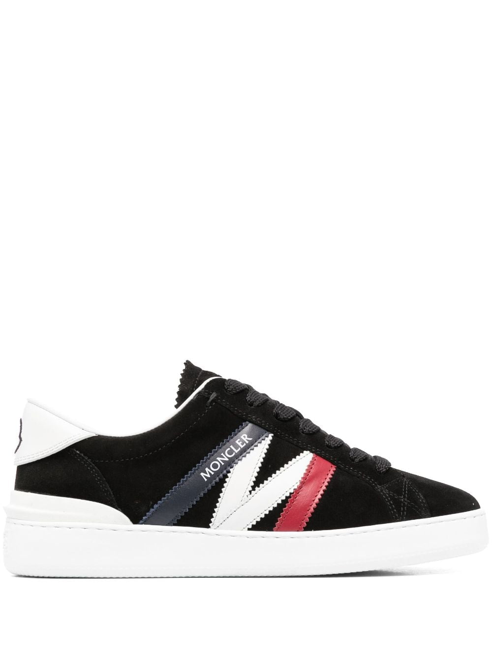 MONCLER Men's Tricolour M Black Sneakers for SS24