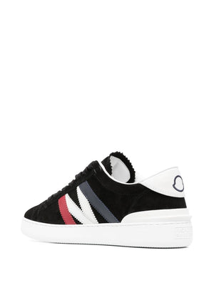 MONCLER Men's Tricolour M Black Sneakers for SS24