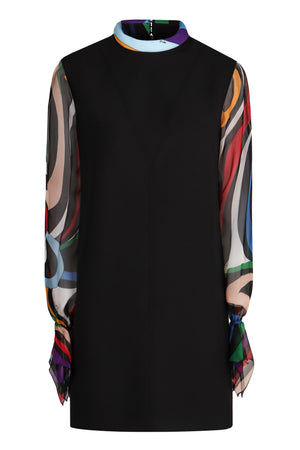 EMILIO PUCCI Chic Marmo Print Mini Dress