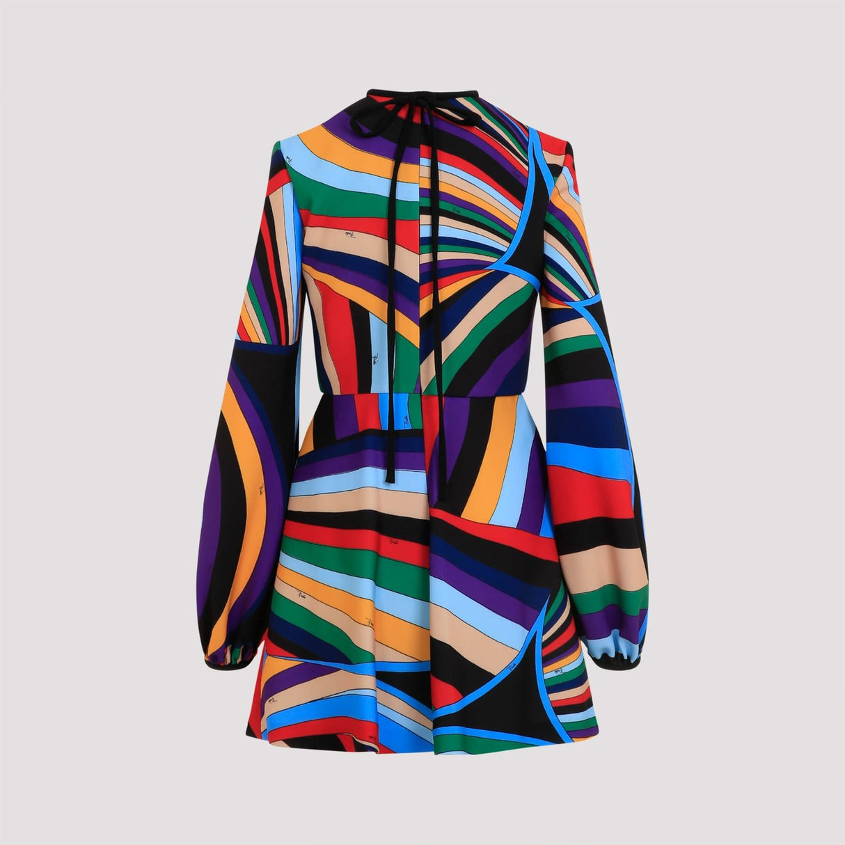 EMILIO PUCCI Vibrant Multicolour Mini Dress for Women - FW24 Collection