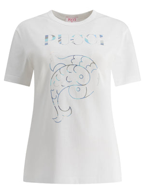 EMILIO PUCCI Relaxed Fit Logo T-Shirt for Women