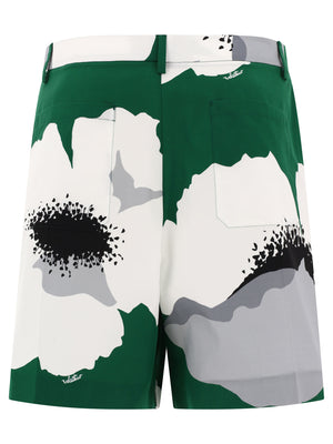 VALENTINO Men's 24SS Green Shorts