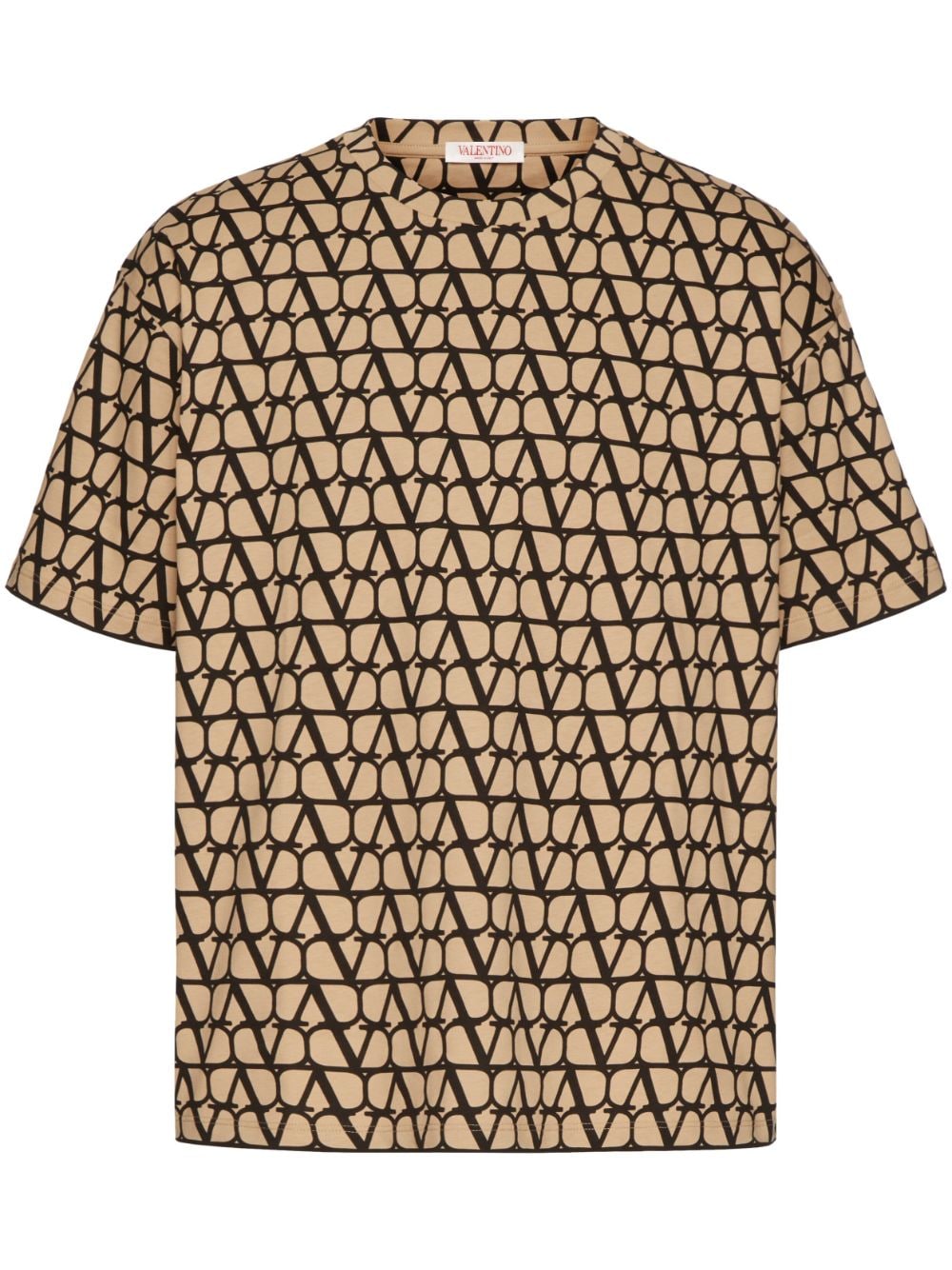 VALENTINO Timeless Cotton T-Shirt with Iconic Print