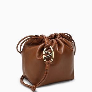 VALENTINO GARAVANI Drawstring Bucket Handbag - 34CM x 26CM x 10CM