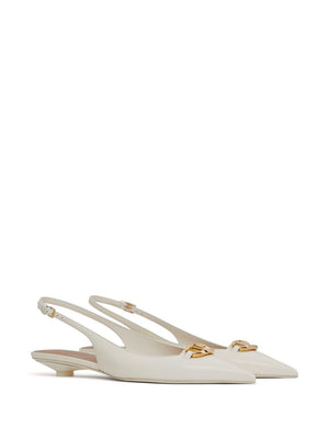 VALENTINO GARAVANI Ballerina Slingback Vlogo - The Bold Edition