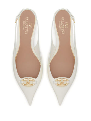 VALENTINO GARAVANI Ballerina Slingback Vlogo - The Bold Edition