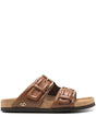 VALENTINO GARAVANI Elegant Leather Sandals with Iconic Logo