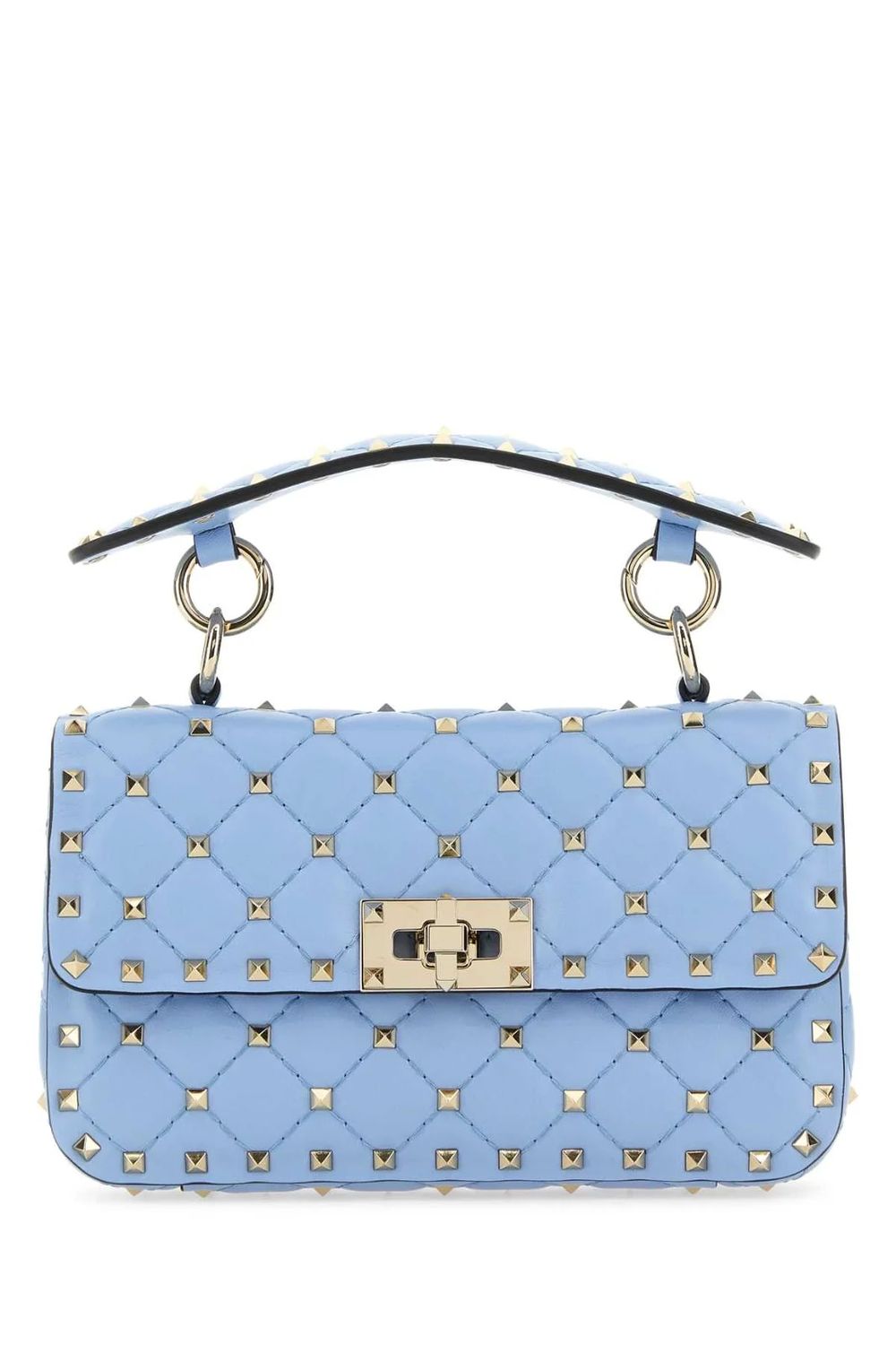 VALENTINO Mini Rockstud Spike Top-Handle Handbag