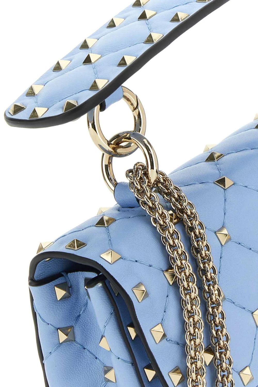 VALENTINO Mini Rockstud Spike Top-Handle Handbag