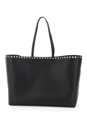 VALENTINO GARAVANI Rockstud Tote Handbag - 28X37X13CM