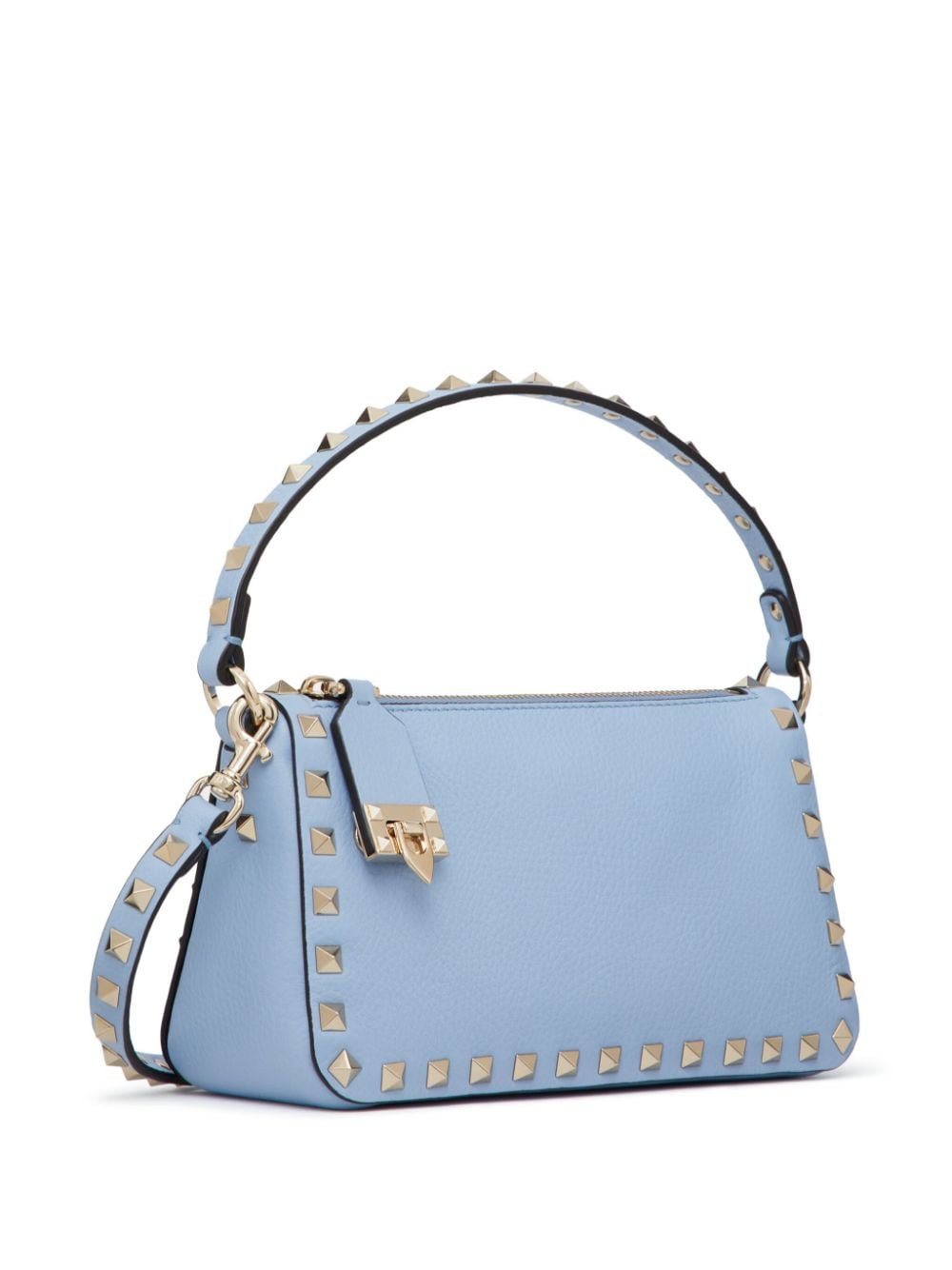 Studded Blue Crossbody Bag