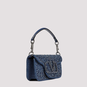 Blue Locò Small Shoulder Handbag - SS24