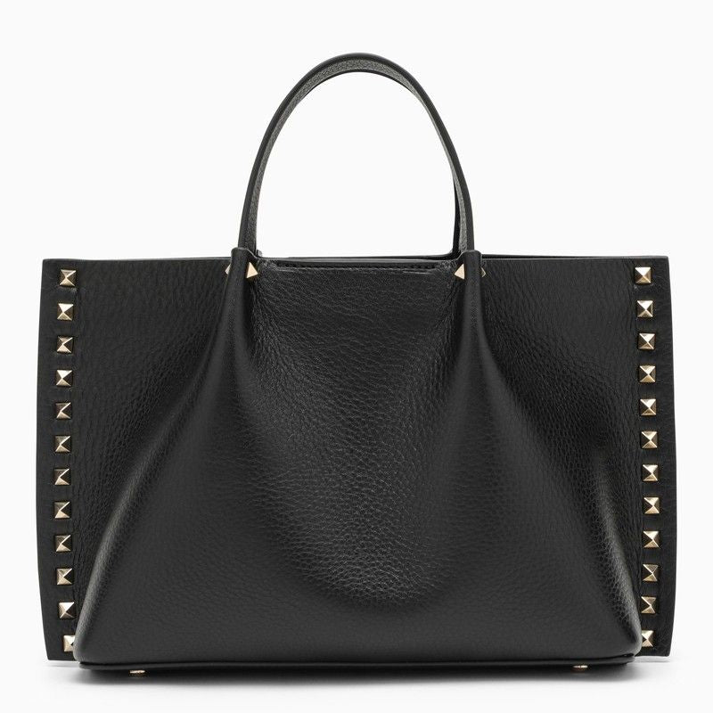 حقيبة يد جلدية سوداء رائعة للنساء - مجموعة SS24