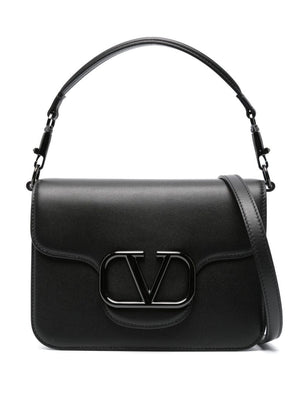 Trendsetting Black Leather Shoulder Bag for Fashion-Savvy Women