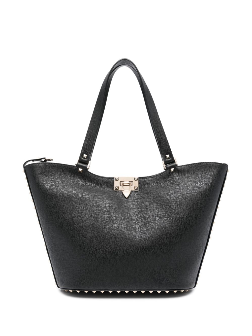 VALENTINO GARAVANI Rockstud Small Leather Tote