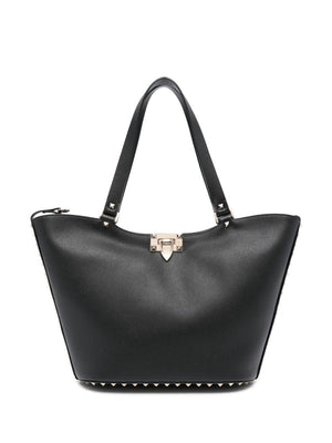 VALENTINO GARAVANI Rockstud Small Leather Tote