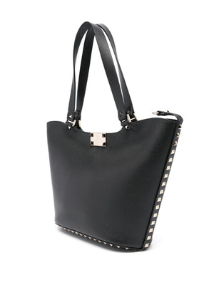 VALENTINO GARAVANI Rockstud Small Leather Tote