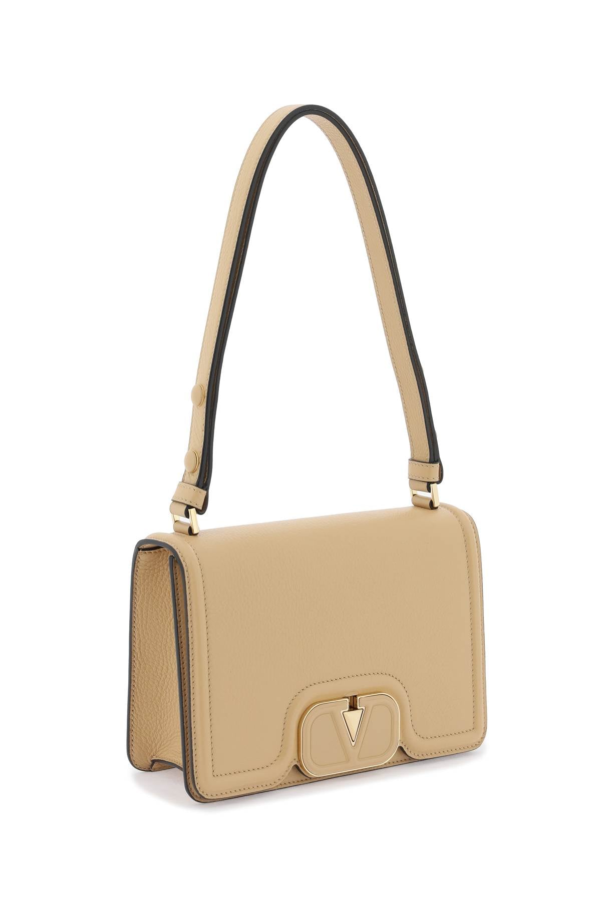 VALENTINO GARAVANI Mini Leather Shoulder Bag with Signature Detail