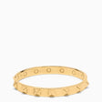 VALENTINO GARAVANI Gold-Toned Rockstud Rigid Bracelet for Women SS24