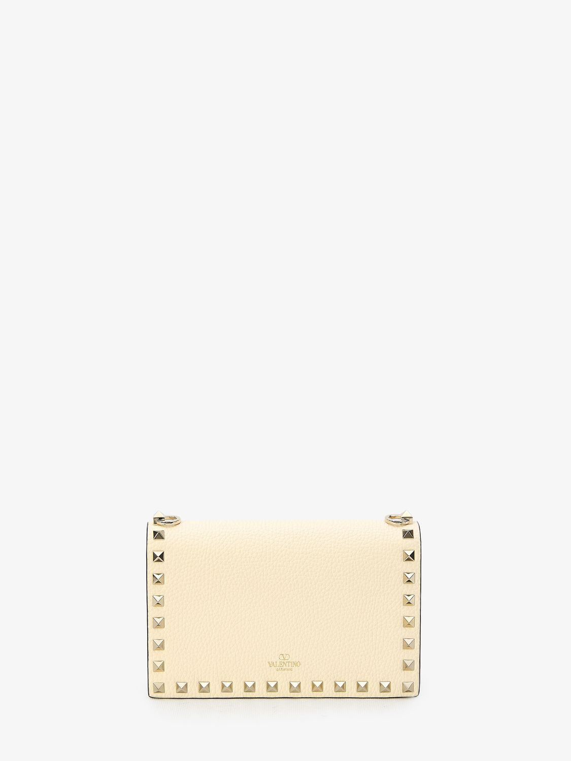 Cream Rockstud Small Handbag - SS24 Collection