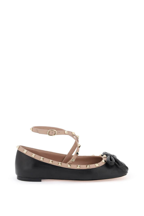 VALENTINO Rockstud Ballerina Flats for Women