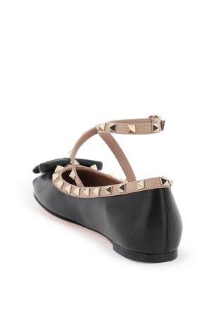 VALENTINO Rockstud Ballerina Flats for Women