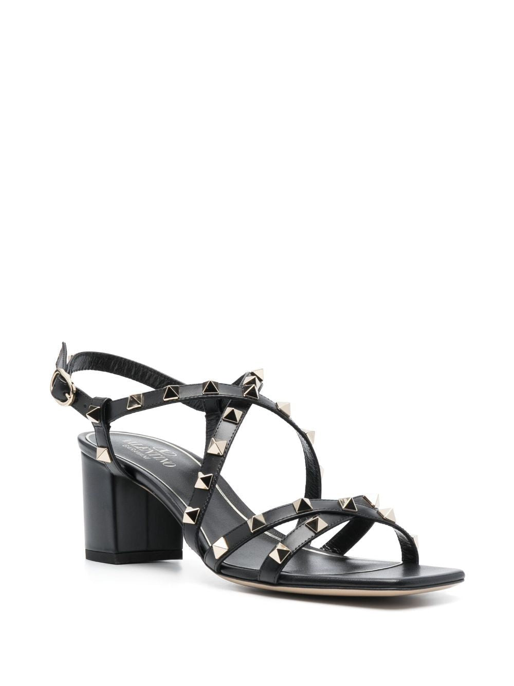 VALENTINO Sleek and Stylish Nero Sandals for Women