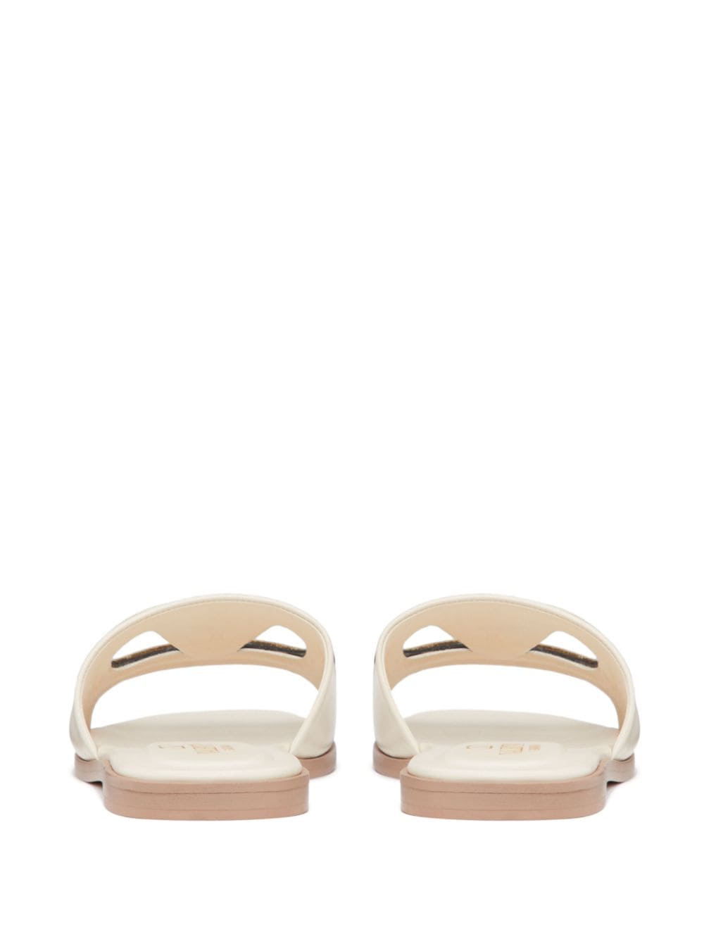 VALENTINO GARAVANI Stylish VLOGO Cut-Out Sandals in White for Women - SS24 Collection