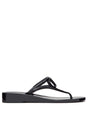 VALENTINO GARAVANI 24SS Black Women's Sandals for the Trendy Fashionista