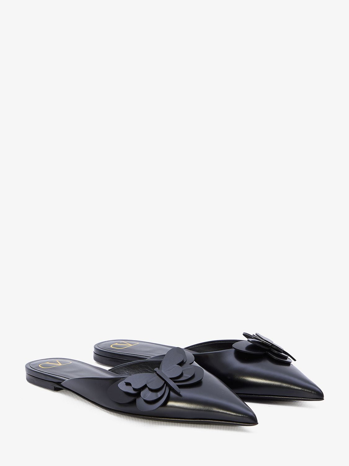 Sophisticated Leather Pointed Flats cho Phụ Nữ