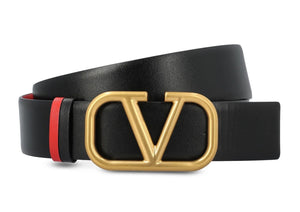 VALENTINO Reversible VLogo Signature Belt 40mm - Nero Rouge for Women