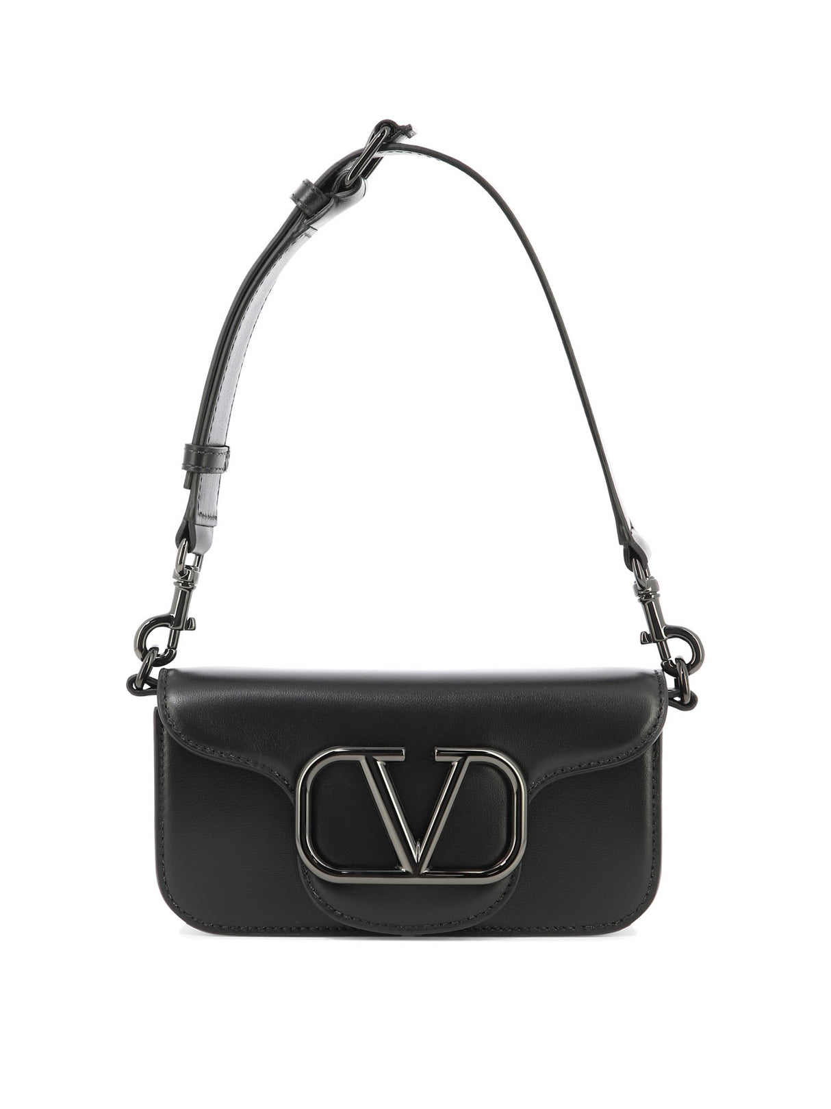 24SS Black Men's Shoulder Bag by Valentino Garavani