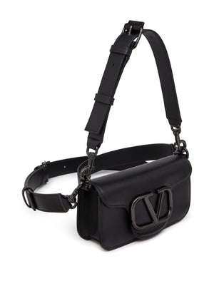 24SS Black Men's Shoulder Bag by Valentino Garavani