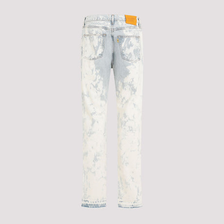 GALLERY DEPT. White Surfside Wash 5001 Jeans for Men - SS24 Collection