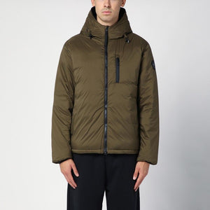 CANADA GOOSE Military Green Padded Lodge Hoodie Jacket for Men