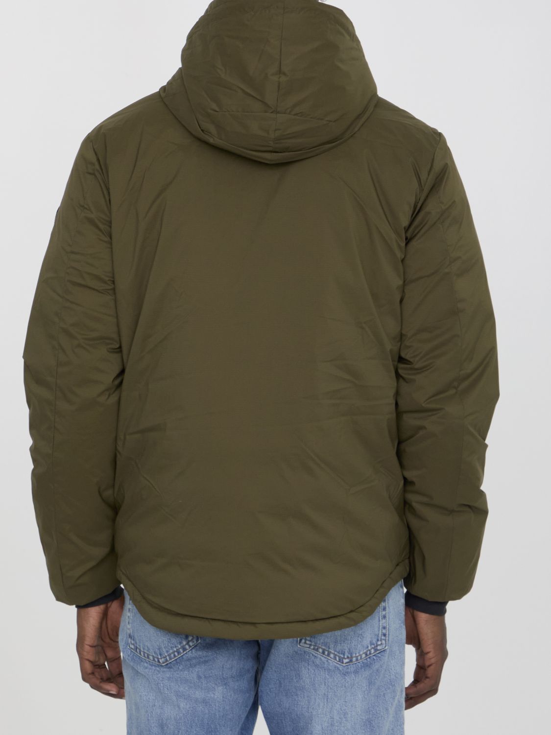 CANADA GOOSE Matte Finish Hooded Down Jacket