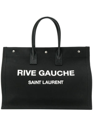 SAINT LAURENT Elegant Mini Bicolor Tote for Men