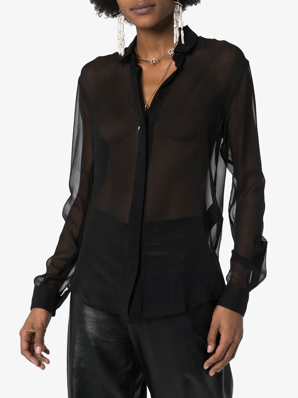 Luxurious Silk Shirt for Women - FW23 Collection