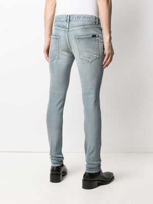 SAINT LAURENT Contemporary Skinny Low-Rise Pants