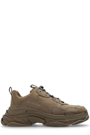 BALENCIAGA Satin Triple S Sneakers for Men