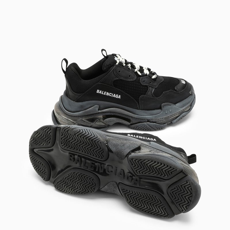 Black Triple S Trainer cho Phụ nữ màu đen - FW23