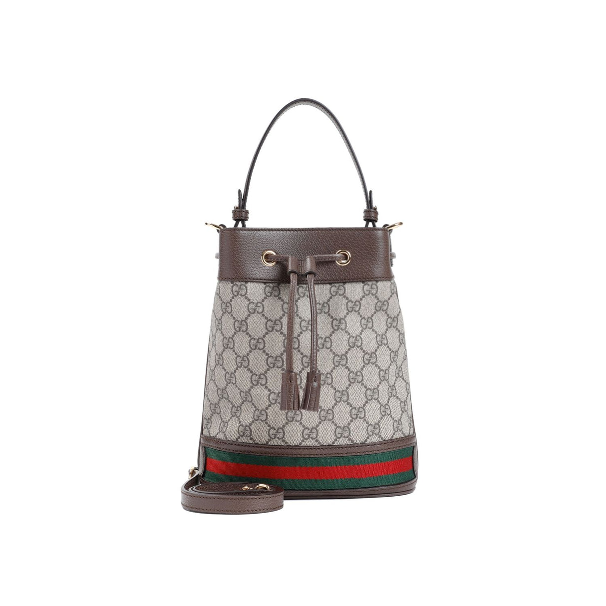 GUCCI Ophidia Mini Bucket Shoulder Bag (W:20cm H:26cm D:10cm)