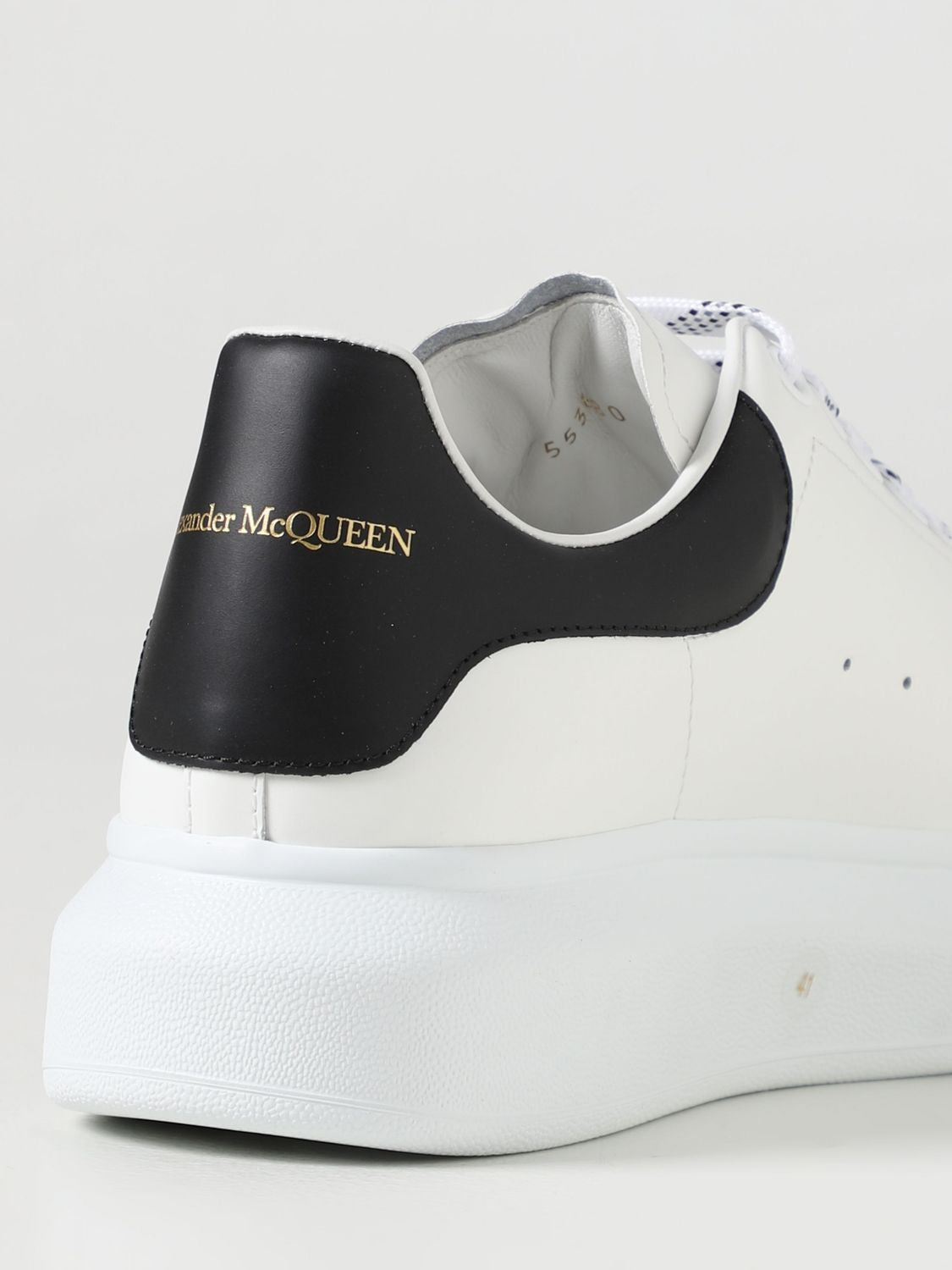 ALEXANDER MCQUEEN Oversize Leather Sneakers for Men