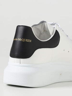 ALEXANDER MCQUEEN Men's White Leather Sneakers for SS24
