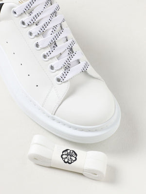 Classic White Leather Sneakers for Men - FW23 Collection